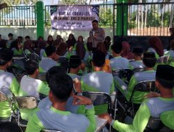 Cegah Pelanggaran dan Perundungan, Kapolsubsektor Mepanga Edukasi Pelajar MTs Negeri 2 Parigi