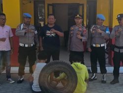 Ban Bengkel Digondol Maling, Dua Residivis Diciduk Polisi di Palu Barat