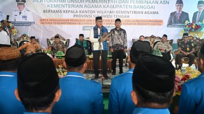 Ketua PW. APRI Sulteng Lantik PC.APRI Ranting Kabupaten Banggai