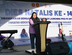 Wagub Sulteng Hadiri Dies Natalis ke-14 FK Untad, Apresiasi Launching PPDS-1