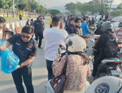 Subdit Tipikor Polda Sulteng Berbagi Takjil, Wujud Humanis di Bulan Ramadan