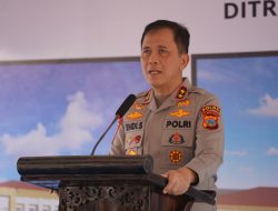 Peletakan Batu Pertama Gedung Ditreskrimsus dan Ditreskrimum, Kapolda Sulteng Tekankan Pelayanan Prima