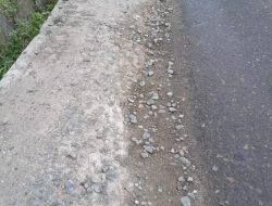 Rabat Beton Bahu Jalan Mudah Hancur, Proyek Jalan Dalam Kota Donggala Disorot