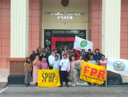 LBH-R Kawal Praperadilan 9 Warga Loli Oge, Puluhan Aliansi Tunjukkan Solidaritas di PN Palu