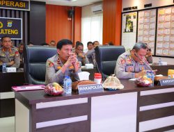 Ikuti Arahan Wakapolri,Polda Sulteng Perkuat Dukungan Program Quick Wins dan Astacita