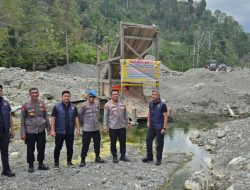 GEREBEK 3 TITIK, POLDA SULTENG BERESKAN TAMBANG TANPA IJIN