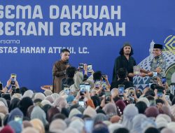Gubernur Anwar Hafid Hadirkan Ustaz Hanan Attaki, Ribuan Jamaah Semarakkan HUT ke-62 Sulteng