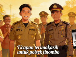 LAPORAN HP HILANG, POLSEK TINOMBO TANGKAP PELAKU DALAM WAKTU 24 JAM