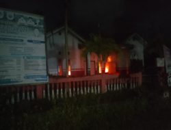 Kantor Desa Siweli Terbakar Dini Hari, Sejumlah Ruangan Hangus Dilalap Api