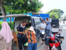 100 Kg Atau 20 Sak Ludes Pada Giat  Gerakan Pangan Murah Yang Di Gelar Polres Parimo
