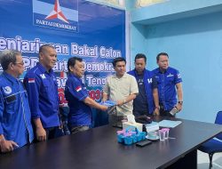 Anwar Hafid Resmi Daftar Musda V Demokrat Sulteng,Siap Lanjutkan Kepemimpinan