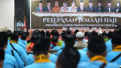 Gubernur Anwar Hafid Lepas 1.751 Jemaah Haji Sulteng, Titip Pesan Jaga Niat dan Kesehatan
