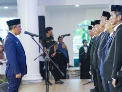 Gubernur Anwar Hafid Lantik 40 Eselon II dan Fungsional