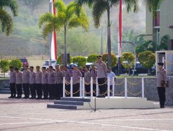 Pimpin Apel Perdana, Kapolda Sulteng Brigjen Pol Nasri Tekankan Bekerja Dengan Hati dan Jaga Marwah Institusi
