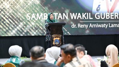 Sambut Kapolda Baru, Wagub Reny Ajak Perkuat Kerjasama Lintas Institusi