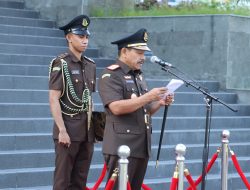 Pimpin Upacara Hari Lahir Pancasila 2026,Kajati Sulteng Tegaskan Komitmen Penegakan Hukum Berlandaskan Nilai-Nilai Pancasila