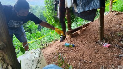 Gegerkan Warga Desa Lobu, Mayat Ditemukan Tergantung di Pondok Kebun