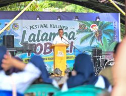 Festival Lalampa Toboli Ditetapkan Jadi Agenda Tahunan, Gubernur Ingin Toboli Jadi Pusat Kuliner
