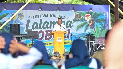 Festival Lalampa Toboli Ditetapkan Jadi Agenda Tahunan, Gubernur Ingin Toboli Jadi Pusat Kuliner