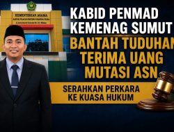 Bantah Tuduhan Jual Beli Mutasi ASN, Kabid Penmad Kemenag Sumut Tempuh Jalur Hukum