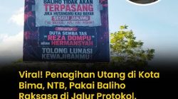 Viral! Penagihan Utang Lewat Baliho Raksasa di Jalur Protokol Dalam Kota