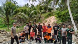 Tiga Hari Berpacu dengan Waktu, TNI-Polri dan BPBD Berhasil Pulihkan Jembatan Pascabanjir di Lobu Mandiri