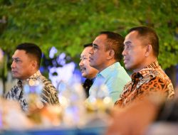 Gubernur Takjub :Drone Show Terangi Langit Teluk Lalong Meriahkan HUT ke-66 Banggai