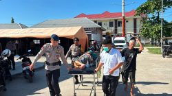 Pasca Gempa Kompi 4 Brimob Gotong Royong di Buol