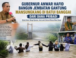 Saat Nyawa Menjadi Taruhan, Gubernur Turun Tangan Biayai Sendiri Jembatan Masungkang