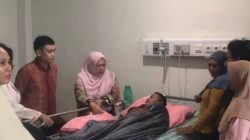 Wagub Sulteng Kunjungi Langsung Pasien Asal Morut di RS Wahidin Makassar, Keluarga: Semua Pergumulan Kami Dibantu
