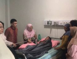 Wagub Sulteng Kunjungi Langsung Pasien Asal Morut di RS Wahidin Makassar, Keluarga: Semua Pergumulan Kami Dibantu