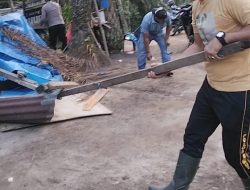 Gerebek Pondok di Kebun Sawit, Polsek Na IX-X Temukan Bekas Bong dan Plastik Klip Diduga Sabu
