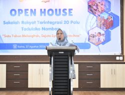 Wagub Reny Terkesan: Siswa SRT 20 Palu Berpidato dalam Empat Bahasa Asing