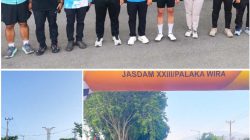 Gowes Bersama Ribuan Warga, Kodam XXIII/Palaka Wira Rayakan HUT Pertama