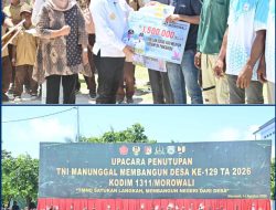 Satu Bulan Penuh Pengabdian, TMMD ke-123 Morowali Tinggalkan Jejak Pembangunan Nyata