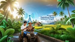 Program Berani Berdering Sulteng Kucurkan Rp10,3 Miliar untuk 150 Desa, Perluas Akses Internet