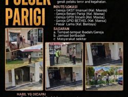 Minggu Tenang dan Aman, Polsek Parigi Kawal Tempat Ibadah dan Keramaian