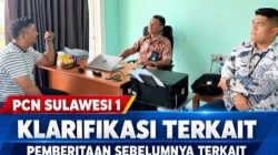 PCN Sulawesi 1 Klarifikasi Terkait Pemberitaan Sebelumnya Terkait Kepastian Status Hubungan Kerja.