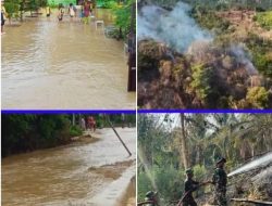 111 Rumah Terdampak Banjir, Dua Titik Kebakaran Lahan Berhasil Dipadamkan