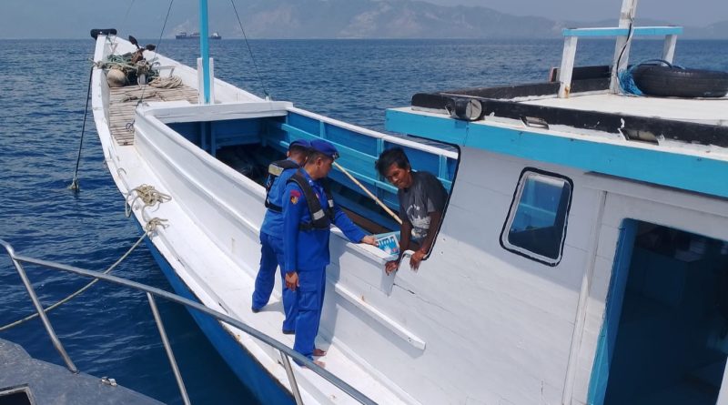 Patroli Perairan Donggala Diperketat, Polisi Periksa Kapal Keluar-Masuk Teluk Palu
