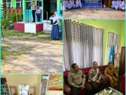 Edukasi Keselamatan Berkendara, Satlantas Polres Parigi Moutong Hadir di SMA Negeri 01 Parigi Tengah