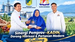KADIN Sulteng Dikukuhkan, Wagub Reny Tekankan Hilirisasi & Ekonomi Beragam