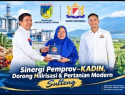 KADIN Sulteng Dikukuhkan, Wagub Reny Tekankan Hilirisasi & Ekonomi Beragam