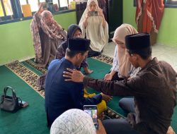 Tahanan Polres Donggala Akad Nikah di Masjid Jabal Nur, Tangis Haru Keluarga Pecah