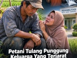 Petani Tulang Punggung Keluarga Yang Terjarat Narkoba, Istri Memohon Agar Direhabilitasi 