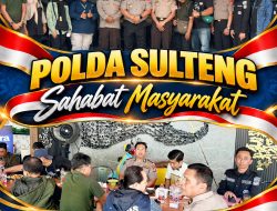 Pererat Sinergi, Polda Sulteng Ngopi Bareng Insan Pers