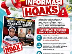 RSUD Undata Palu Tegaskan Berita “Skandal Korupsi” Adalah Hoaks